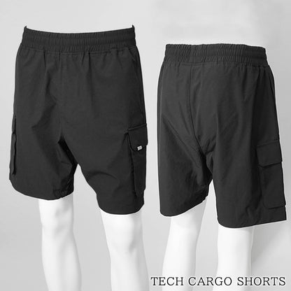 BALR. メンズ ショートパンツ TECH CARGO SHORTS B1433 1021 ブラック JET BLACK
