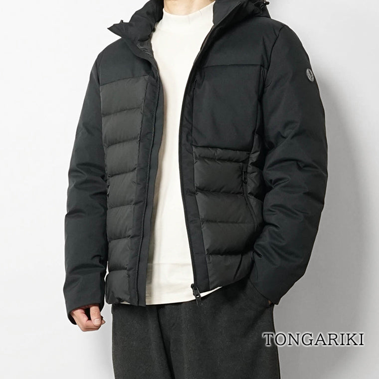 CAPE HORN メンズ ダウンジャケット TONGARIKI B1522 BLACK ブラック 500