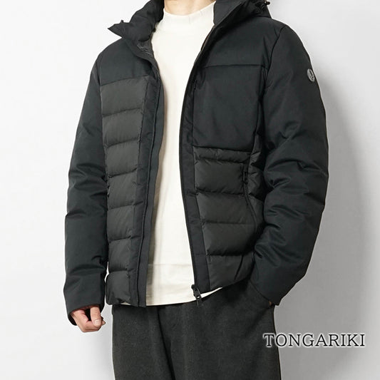 CAPE HORN メンズ ダウンジャケット TONGARIKI B1522 BLACK ブラック 500