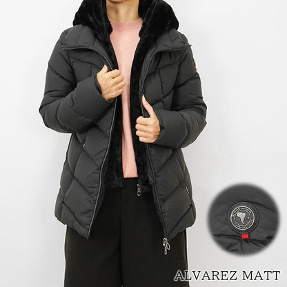 CAPE HORN レディース ダウンジャケット ALVAREZ MATT B2566 BLACK ブラック 500
