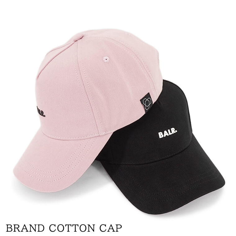 BALR. メンズ レディース キャップ BRAND COTTON CAP B6110 1061 2カラー