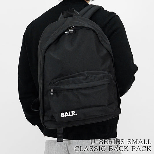 BALR. メンズ レディース バックパック U SERIES SMALL CLASSIC BACK PACK B6210 1008 ブラック JET BLACK