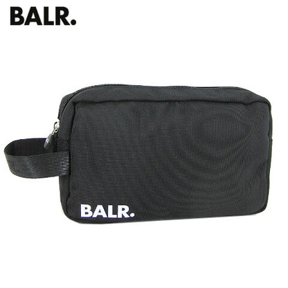 BALR. メンズ レディース  ポーチ U-SERIES SMALL TOILETRY KIT B6232 1002 ブラック JET BLACK