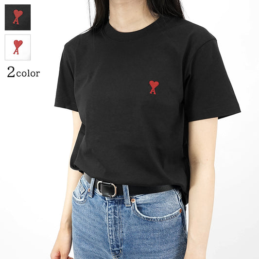 【SUMMER FINAL SALE】 AMI レディース Tシャツ BFUTS035 724 2カラー