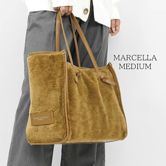 GIANNI CHIARINI レディース トートバッグ MARCELLA MEDIUM BS10670 TEDDY ORZO 12440