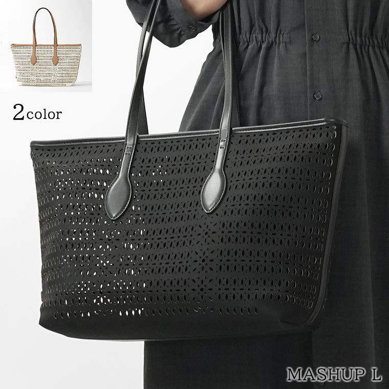 GIANNI CHIARINI レディース トートバッグ MASHUP L BS11507 COMM CNVLS 2カラー