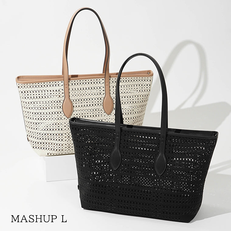 GIANNI CHIARINI レディース トートバッグ MASHUP L BS11507 COMM CNVLS 2カラー