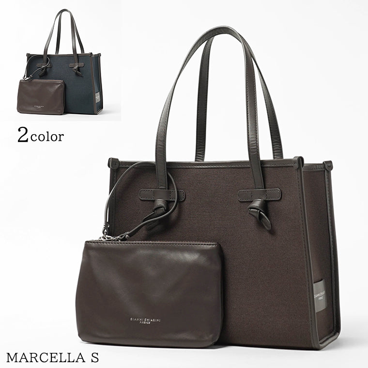 GIANNI CHIARINI レディース トートバッグ MARCELLA S BS6849 COMM CNV SE 2カラー