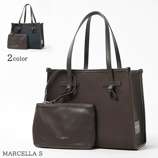 GIANNI CHIARINI レディース トートバッグ MARCELLA S BS6849 COMM CNV SE 2カラー