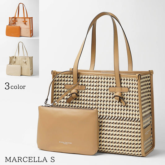 GIANNI CHIARINI レディース トートバッグ MARCELLA S BS6849 COMM MSQ 3カラー