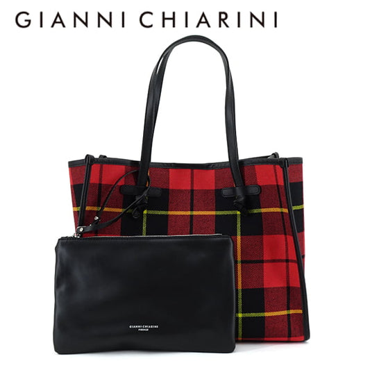 GIANNI CHIARINI レディース トートバッグ MARCELLA MEDIUM BS6850 BRSH ROSSO 043