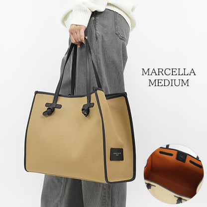 GIANNI CHIARINI レディース トートバッグ MARCELLA MEDIUM BS6850 CNV SE CAPPUCCINO GINGER 13172