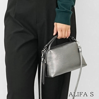 GIANNI CHIARINI レディース ショルダーバッグ ALIFA S BS8145 COMM GRN LM CITY NOIRE 14168