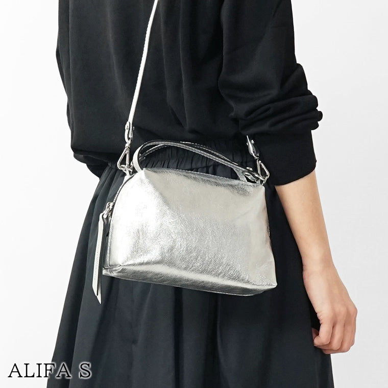 GIANNI CHIARINI レディース ショルダーバッグ ALIFA S BS8145 VNCMET ARGENTO 359