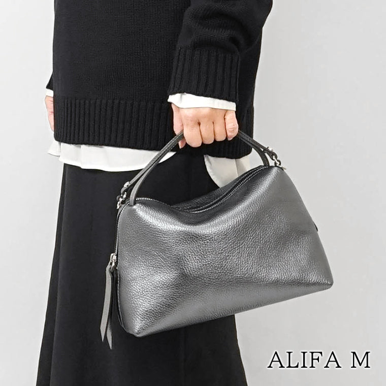 GIANNI CHIARINI レディース ショルダーバッグ ALIFA M BS8148 COMM GRN LM CITY NOIRE 14168