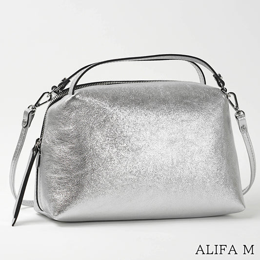 GIANNI CHIARINI レディース ショルダーバッグ ALIFA M BS8148 VNCMET ARGENTO 359
