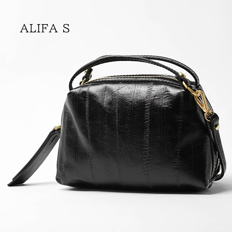 GIANNI CHIARINI レディース ショルダーバッグ ALIFA S BS8255 EEL NERO ブラック 001