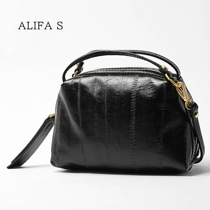 GIANNI CHIARINI レディース ショルダーバッグ ALIFA S BS8255 EEL NERO ブラック 001