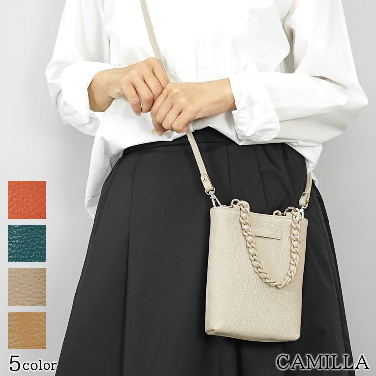 GIANNI CHIARINI レディース ショルダーバッグ CAMILLA BS9590 COMM GRN 5カラー