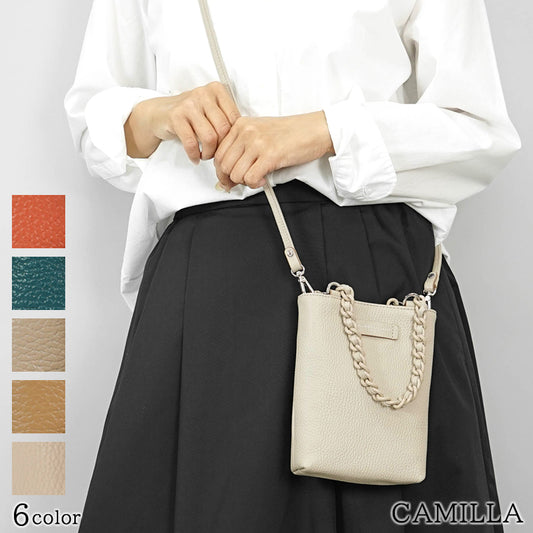 GIANNI CHIARINI レディース ショルダーバッグ CAMILLA BS9590 COMM GRN 6カラー