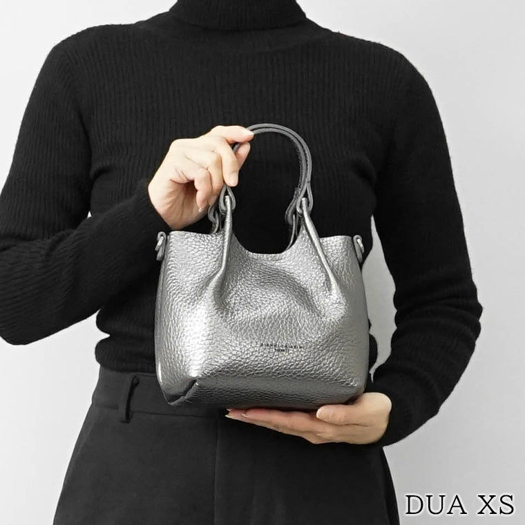 GIANNI CHIARINI レディース ショルダーバッグ DUA XS BS9718 RNGDBL CITY NOIRE CASTORO 14205