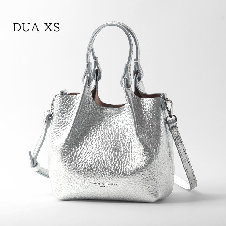 GIANNI CHIARINI レディース ショルダーバッグ DUA XS BS9718 RNGDBL T U SILVER CLAY シルバー 14369