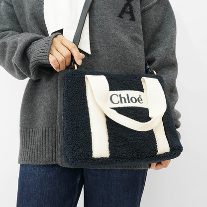 Chloe KIDS キッズ ショルダーバッグ C20688 NAVY ネイビー 859