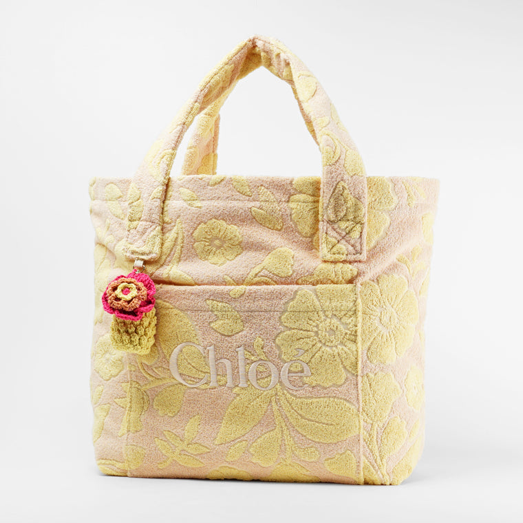 Chloe KIDS キッズ トートバッグ C21227 PINK YELLOW ピンク イエロー S05