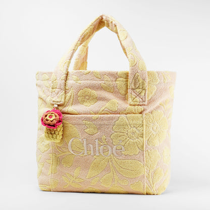 Chloe KIDS キッズ トートバッグ C21227 PINK YELLOW ピンク イエロー S05