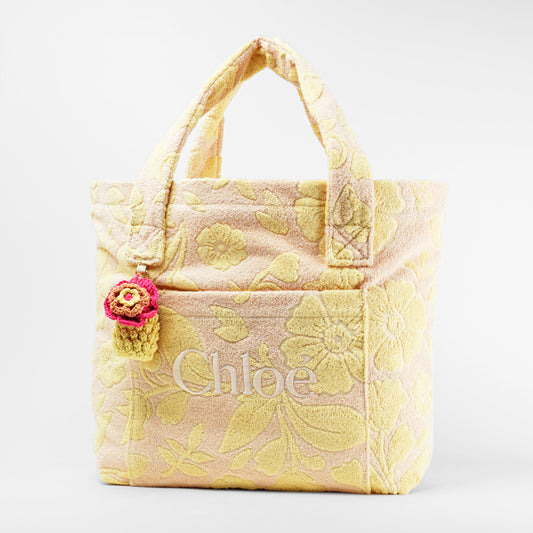 Chloe KIDS キッズ トートバッグ C21227 PINK YELLOW ピンク イエロー S05