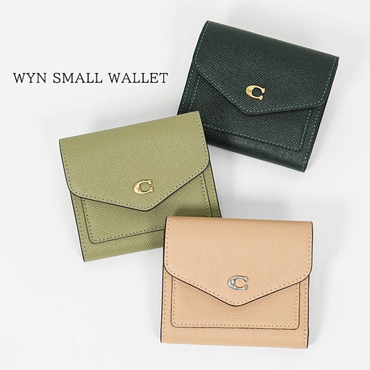 COACH レディース 2つ折り財布 WYN SMALL WALLET C2328 3カラー