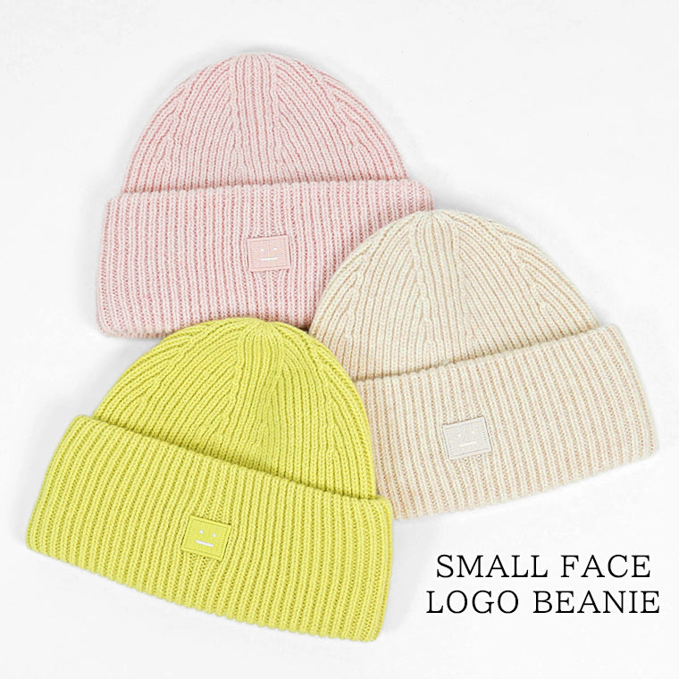 Acne Studios レディース ニットキャップ SMALL FACE LOGO BEANIE C40270 3カラー