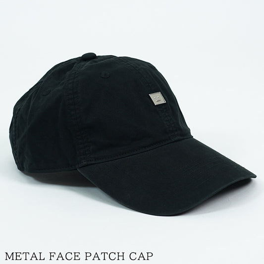 Acne Studios メンズ レディース キャップ METAL FACE PATCH CAP C40349 ブラック BLACK