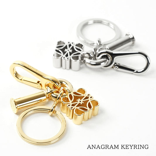 LOEWE レディース キーリング ANAGRAM KEYRING C554231X33 GOLD ゴールド 8130 SILVER シルバー 1160