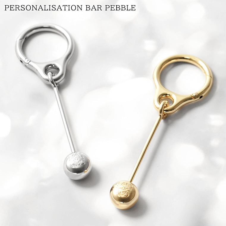 LOEWE レディース キーリング PERSONALISATION BAR PEBBLE C691PP1X02 2カラー