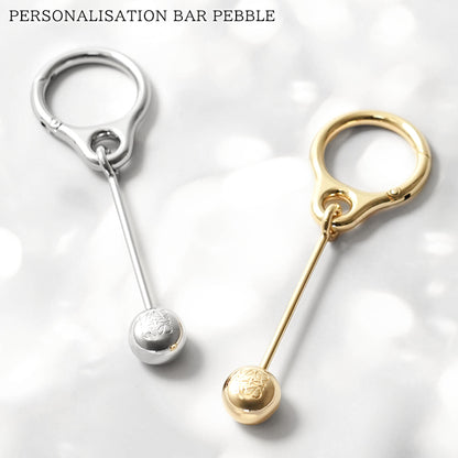 LOEWE レディース キーリング PERSONALISATION BAR PEBBLE C691PP1X02 2カラー