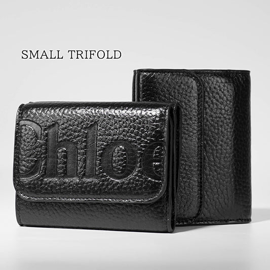 Chloe レディース 3つ折り財布 SMALL TRIFOLD CHC24WP451O21 BLACK ブラック 001