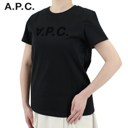 A.P.C. レディース Tシャツ VPC COBQX F26944 NOIR ブラック LZZ