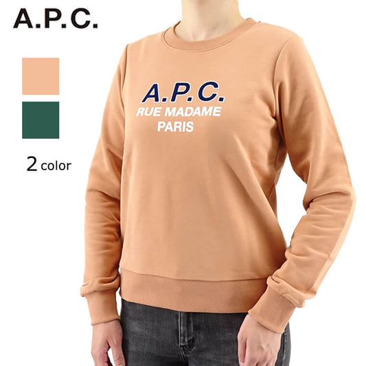 A.P.C. レディース スウェットシャツ SWEAT APC MADAME COEZD F27759 2カラー