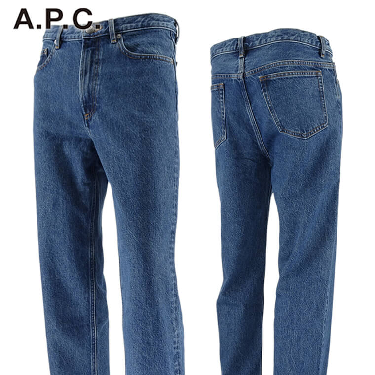 A.P.C. メンズ ジーンズ MARTIN COGEI H09121 INDIGO DELAVE ウォッシュブルー IAL