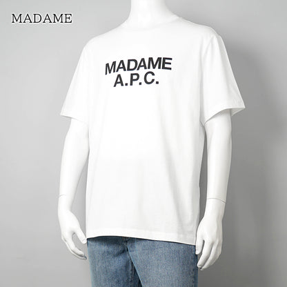 A.P.C. メンズ Tシャツ MADAME COGYK M26462 WHITE ホワイト AAB