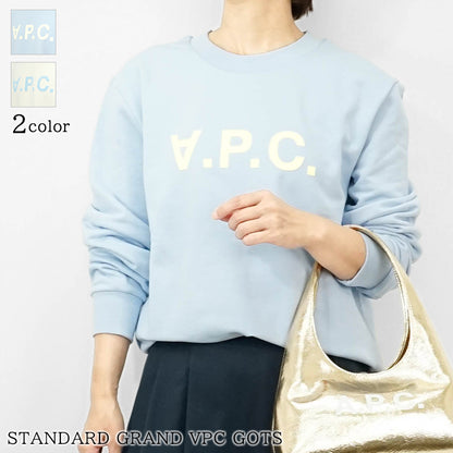 A.P.C. レディース スウェットシャツ STANDARD GRAND VPC GOTS COHBN M27907 2カラー