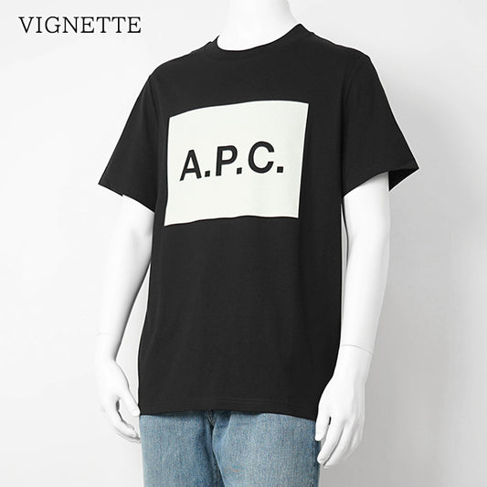 A.P.C. メンズ Tシャツ VIGNETTE COHBO H26530 BLACK ブラック LZZ