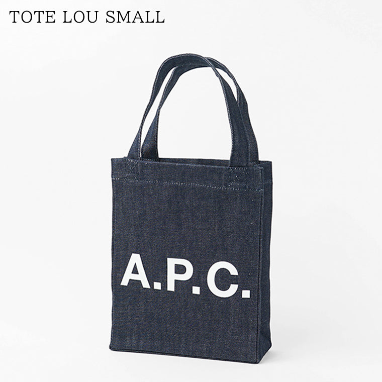 A.P.C. メンズ レディース バッグ TOTE LOU SMALL COHIZ M67048 INDIGO インディゴ IAI