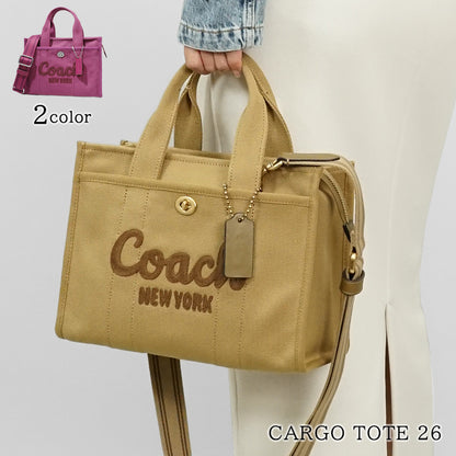 COACH レディース トートバッグ CARGO TOTE 26 CP164 2カラー