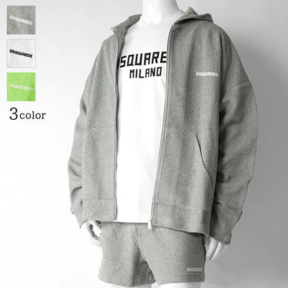DSQUARED2 BEACHWEAR ライン メンズ ジップアップパーカー D7MK06580 3カラー