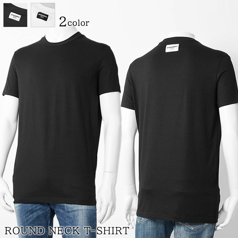 DSQUARED2 UNDERWEAR ライン メンズ Tシャツ ROUND NECK T SHIRT D9M206240 2カラー