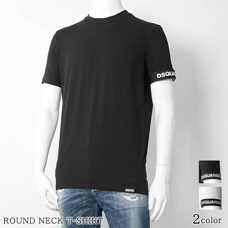 DSQUARED2 UNDERWEAR ライン メンズ Tシャツ ROUND NECK T SHIRT D9M3S6210 2カラー