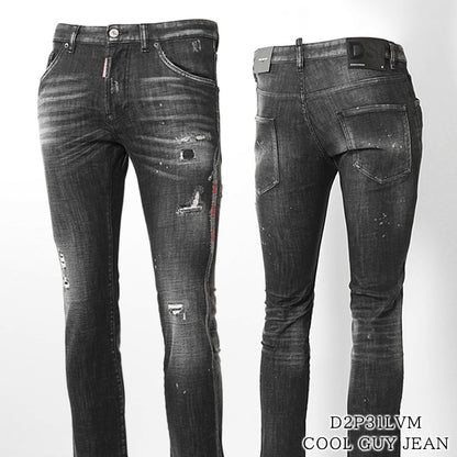 【SUMMER FINAL SALE】 DSQUARED2 KIDS キッズ ジーンズ D2P31LVM COOL GUY JEAN DQ0236 D0AFY ウォッシュブラック DQ02