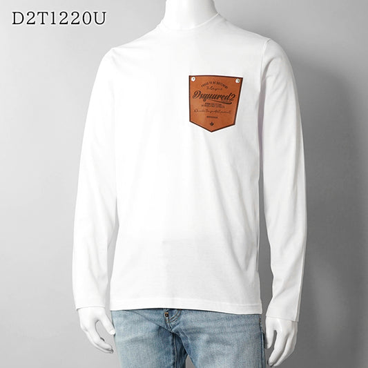 【SUMMER FINAL SALE】 DSQUARED2 KIDS キッズ 長袖Tシャツ D2T1220U DQ3174 D004G ホワイト DQ100